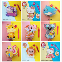 Childrens Lantern Festival lantern cartoon handmade lantern cute cow KT cat cute cow dinosaur diy portable projection music Lantern
