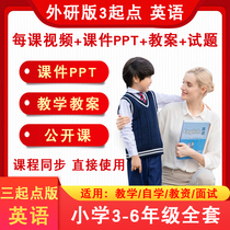 External Research Edition One Third Start Primary School English teaching case ppt video One sophomore 2nd year Book of books Three-45-under-six