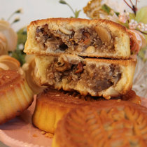 Northeast moon cake Wuren bean paste multi-flavor whole box traditional old-fashioned handmade specialty snacks old moon cake bulk