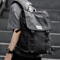 2021 new shoulder bag trend simple travel bag large capacity 17 inch computer backpack College bag men