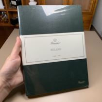 Domestic spot Italian pineider Notepad notebook leather with line 19 * 25cm big book