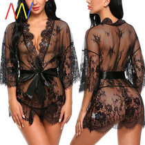 Women Lingerie Sleep Night Dress Sleepwear G-String Sexy