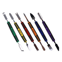 Injection molding prying bar fine steel crowbar mobile phone open shell metal teething machine crowbar 6 pieces mobile phone repair tool