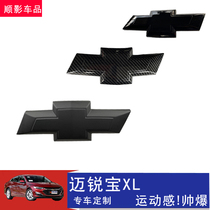 Suitable for Chevrolet Malibu XL modified car label decorative frame 2021 Malibu obsidian front and rear logo