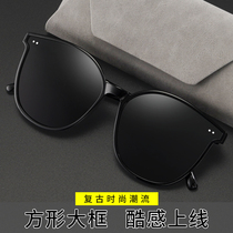 2020 retro sunglasses female ins polarized sun glasses fashion Korean version of anti ultraviolet round face thin driving male tide
