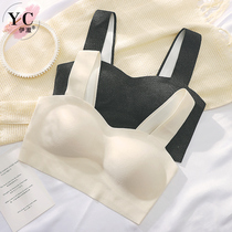 Yechul autumn and winter models Joker thermal underwear womens small breasts gather to collect auxiliary milk anti-sagging vest-style womens bra