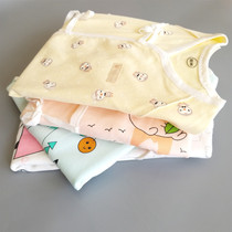 Newborn baby jumpsuit Out autumn and winter four seasons butterfly clothes Newborn clothes monk clothes Pure cotton baby harem