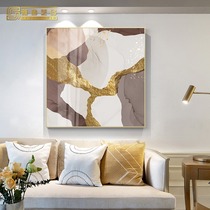 Minimalist Modern Style Living Room Decoration Painting Abstract Art Sofa Background Wall Bedroom Hanging Painting Single Crystal Porcelain Painting