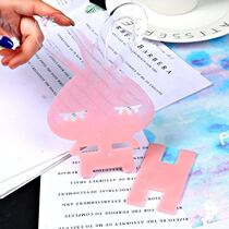 Shanghai Jiaddai Handmade Mobile Phone Shelf Mold Long Ear Rabbit Mold KITTY Mold Mirror Silicone Mold