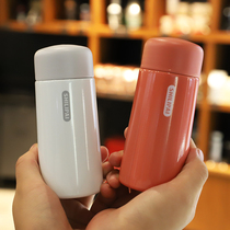 Mini small water cup simple small small thermos cup thermos cup mens childrens students Korean cute water pot Cup