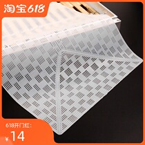 Thickened square silicone steamer pad pure silicone pad Anqing steamed bag pad food steaming pad non-stick 39*49cm