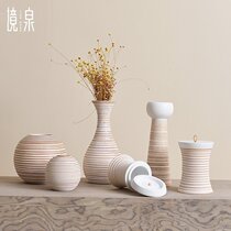 Jing Quan home solid wood simple modern furnishings living room soft decorations designer model room crafts ornaments