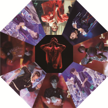 Easy to close one thousand Seal Umbrellas Stars Around Big Guy Fans Should Aid Black Glue Fully Automatic Sun Umbrellas Female Gifts