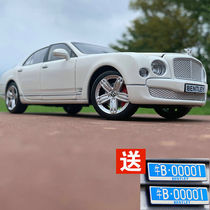 1 24 Bentley Mushang alloy car model simulation sports car childrens toy gift collection metal ornaments