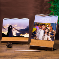 2020 Calendar Custom Desktop Calendar Creativity Brief Little Fresh Swing Piece Diy Homemade Calendar Photo Diy