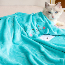 Pet Quilts Cartoon Blankets Winter Dogs Special Small Blankets Kittens Special Sleeping Mats Kennel Pads Sleep