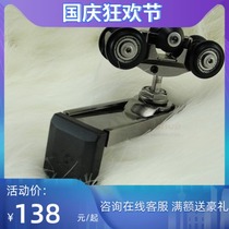 Top solid wood sliding door hanging wheel track slide rail sliding door pulley hanging rail pulley hanging door rail 3132 pulley