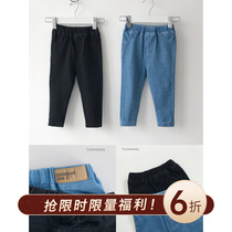 Cookiesbaby custom baby dress spring new girls tight jeans Children Baby trousers autumn wear