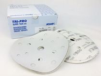 Japanese double eagle kovax series three guarantee TRI- PRO 5 inch 6 hole brushed grinding disc dry abrasive paper 125mm