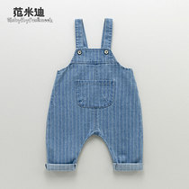 Baby pants spring 2020 new children jeans soft baby pants men 1-3 years old foreign