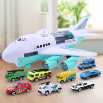 Child multifunction aircraft Puzzle Toy Fire Police small car big number resistant to fall 5 baby 3-4-6-year-old boy