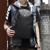 Fashion trend backpack mens tide brand street European and American college students school bag casual simple large capacity mens backpack