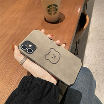 Apple 12 phone shell cartoon cute iPhone12pro max lens full package anti-fall apple 12mini silicone gel soft shell protective sleeve 12pro mesh red ins craze