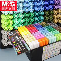 A single acrylene marker in the morning light and acrylic pen is a waterproof hand-painted DIY painting shoes A full set of graffiti brushes for human color painting