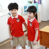 Han Edition Kindergarten Garden Uniform Summer Clothing Primary School Childrens School Uniform Summer Dress Suit Summer Garden Suit School Uniform