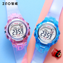 Zhiwei zwot childrens watch waterproof anti-drop girl Primary School student new 4-year-old boy girl child electronic watch