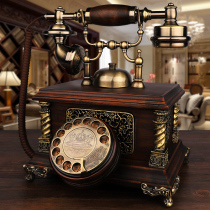 European antique telephone American household 4G all - network wireless plug - in seat stationary office retro telephone