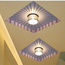  Spotlight led creative aluminum ceiling modeling single light foyer entrance 3w Embedded downlight Aisle light Corridor light