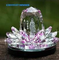 Car ornaments thousand hands Guanyin Bodhisattva double-sided Buddha statue Car bedding Crystal perfume seat car interior products