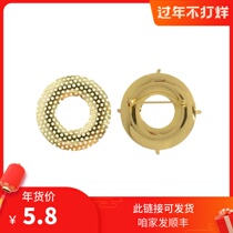 Ring mesh screen brooch hand made beaded accessories (1 set) pure copper corsage empty support quality diy handmade material