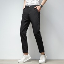 2022 Spring Summer Men Casual Pants Business Casual 100 Hitch A Little Western Pants Fashion Tide Cards New 90% Pants