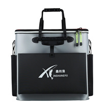  Thickened EVA single-layer large fishing water tank fish protection bag folding bucket live fish bag water bag fishing gear