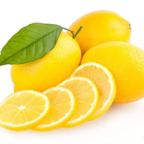 American imported lemon yellow lemon fresh fruit 8 pieces of whole box of single fruit more than 90g thin and juicy skin