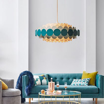 Nordic modern minimalist creative metal living room lamp 2019 New Model Room childrens room bedroom restaurant chandelier
