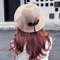 Hat summer fishermans hat female Korean leisure tide Joker sun hat travel Big edge Beach Hat sun hat sun hat
