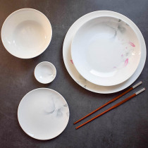 REONE dish set Household Chinese wedding gifts Tangshan high-grade bone China tableware ceramic combination