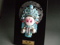 Shandong High Dense Mud Plastic Clay People Opera Characters Swing Pieces Folk Featured Traditional Crafts Overseas Souvenir Gifts