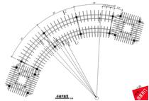 A special corridor frame construction large sample garden landscape node detailed cad drawings