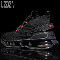 Casual Tide Shoes Mens Shoes 100 Hitch Sports Mens Running Shoes Big Air Cushion Carbon Fiber Granules Putian Stomata Stomata