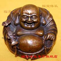 Bronze Maitreya Buddha Bronze Antique Big Maitreya Buddha Bronze Buddha Statue Car Decoration Home Decoration