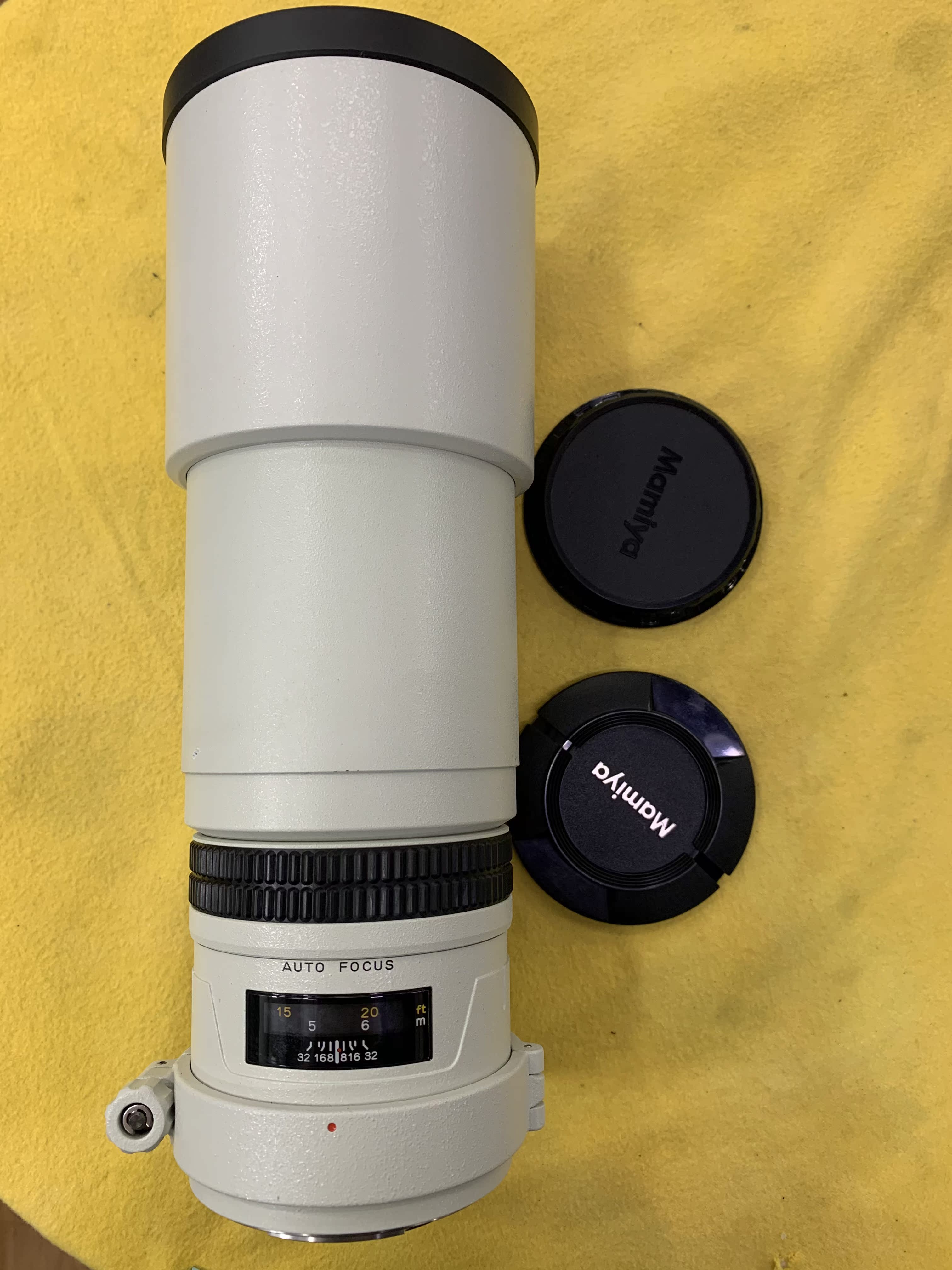 Mamiya AF 300 4 5 telephoto lens medium frame 645AF camera universal