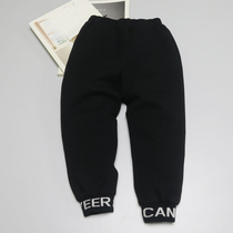 Kanger childrens down pants for boys wearing winter thick warm cotton pants big childrens trousers baby pants
