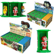 Genuine Plants vs. Zombie Toys 24 Riding Blind Box Puzzle Assemble Building Blocks Intellectual Development Small Toys