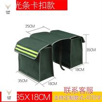 Motorcycle trunk side bag Courier canvas piggyback Motorcycle modification bag Side hanging saddle tool bag