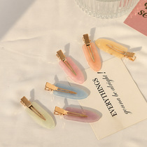 Color hairpiece dream-free water droplet on the side of Liu sea hair clamp cloth cloth