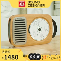 Wu single life wall-mounted CD machine professional Retro Bluetooth Portable disc pure tone turntable CD player gift